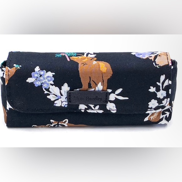 NWT Vera Bradley 💋 Me 2x Lipstick Case AND Knotted Headband in Merry Mischief - Picture 8 of 10